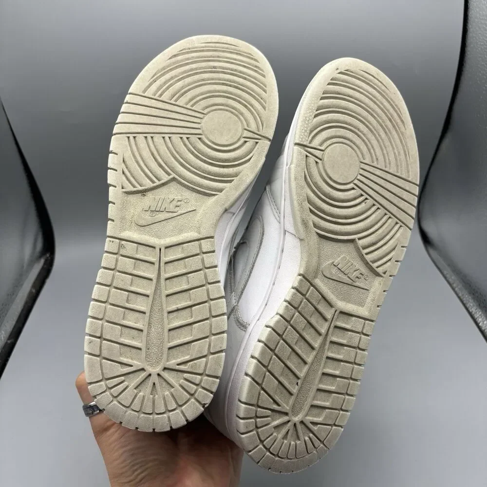 Nike Dunk Low Photon Dust Womens Gray White Casual Shoes Sneakers Size 11 - Picture 7 of 7